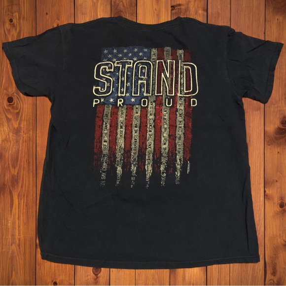 Bone Collector Brand Hunting Logo Shirt Real Tree Skull Stand For Flag Freedom - Picture 5 of 6